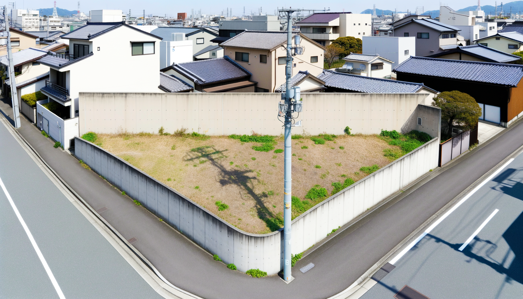 小樽市の不整形地のイメージ画像