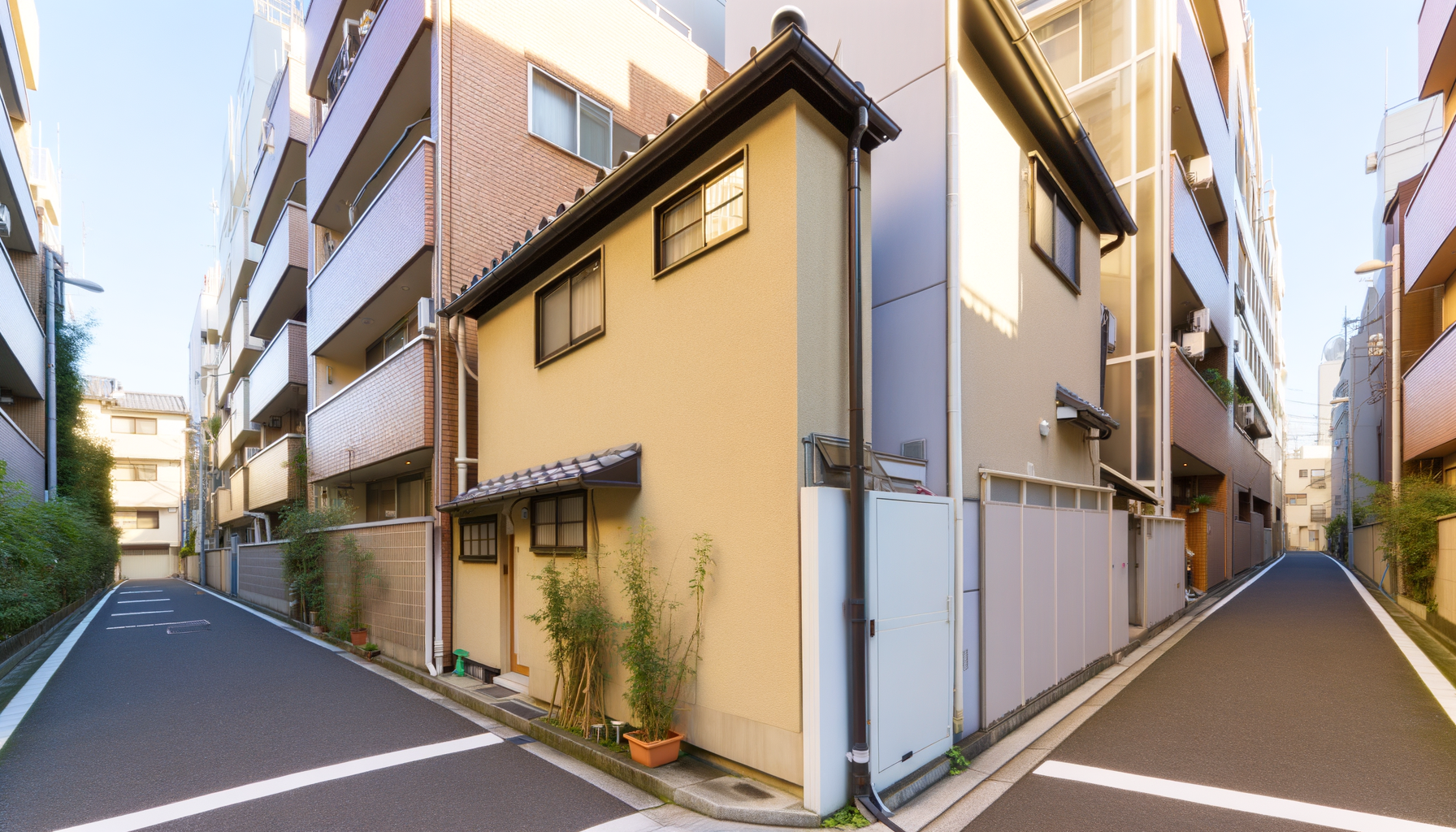 江別市の狭小地のイメージ画像