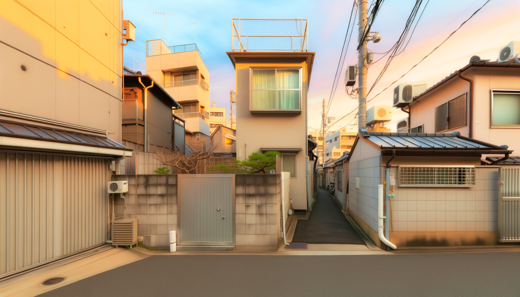 千歳市の狭小地のイメージ画像