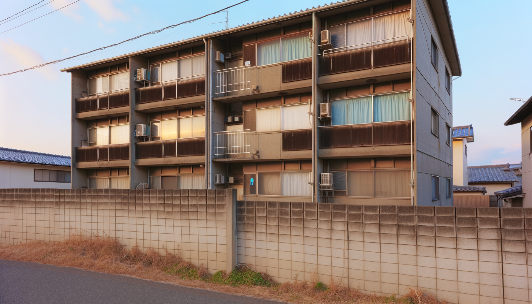 帯広市の古アパートのイメージ画像