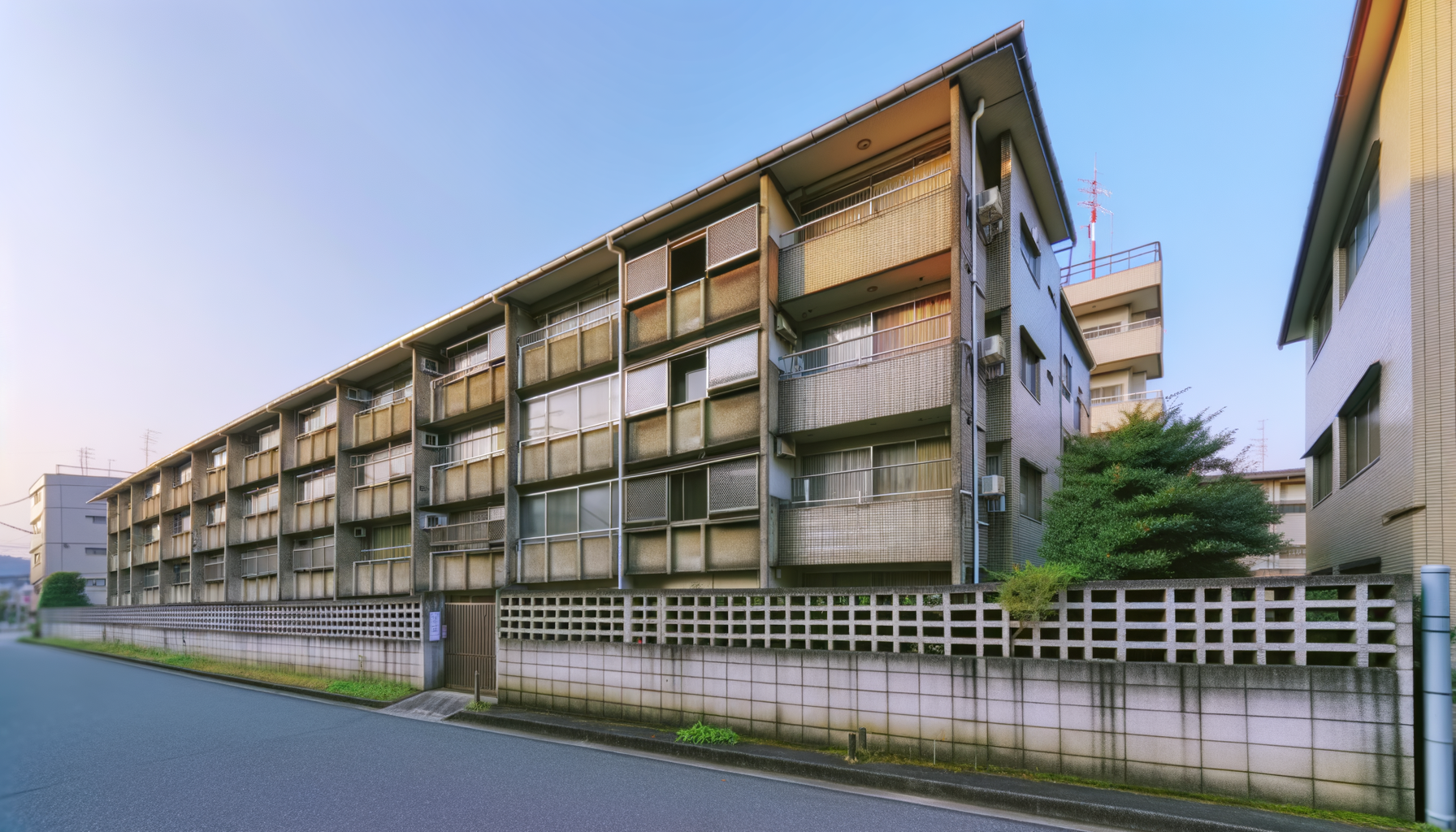 釧路市の古アパートのイメージ画像