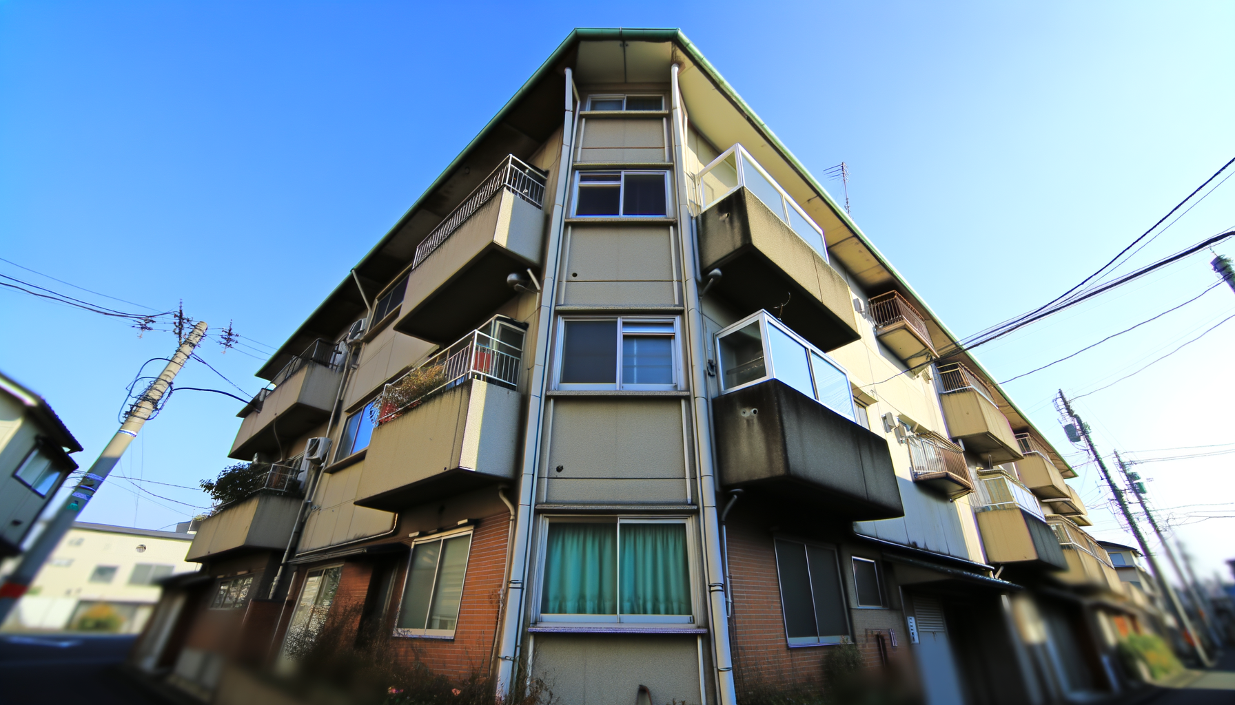 江別市の古アパートのイメージ画像