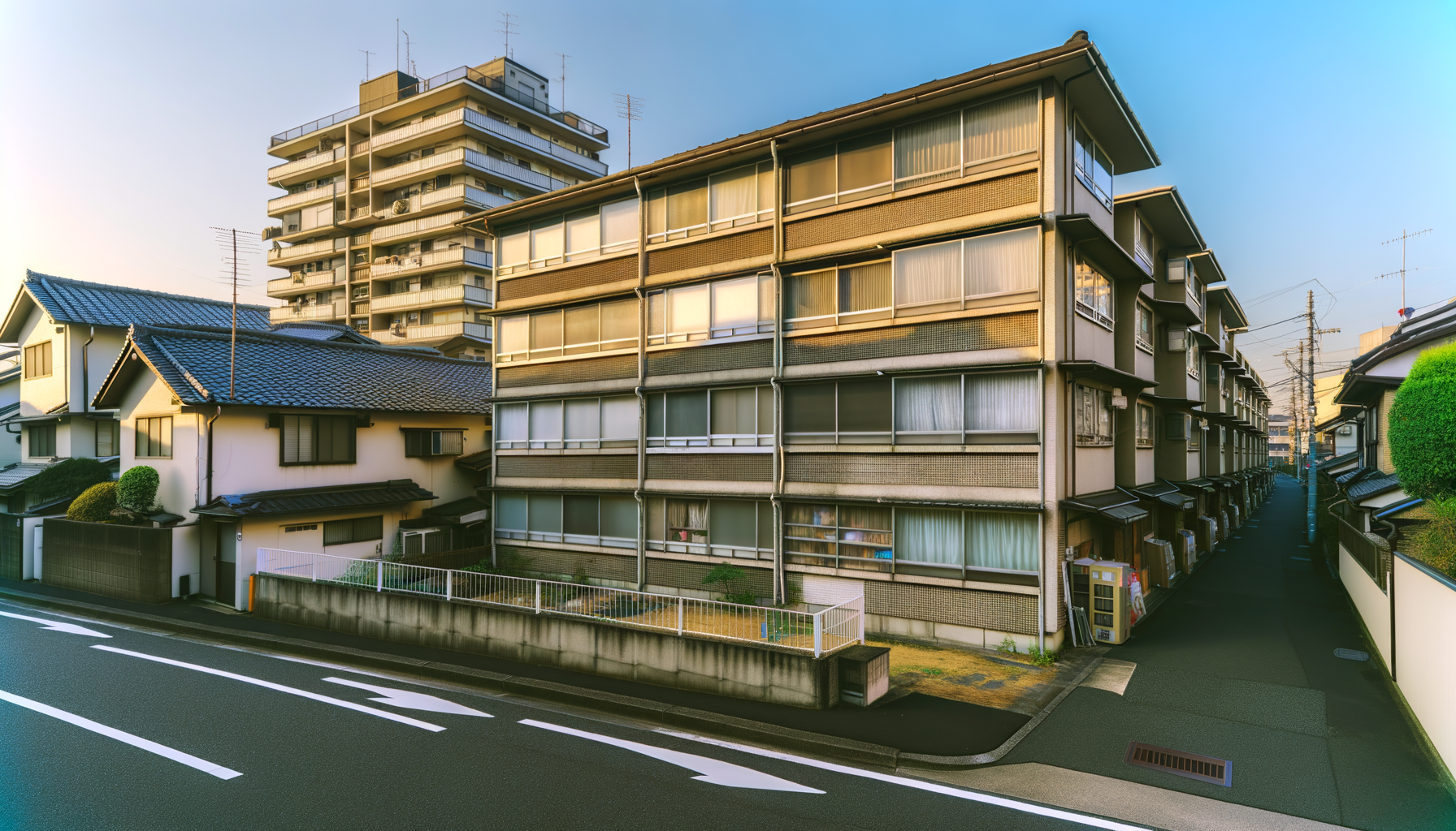 北見市の古アパートのイメージ画像